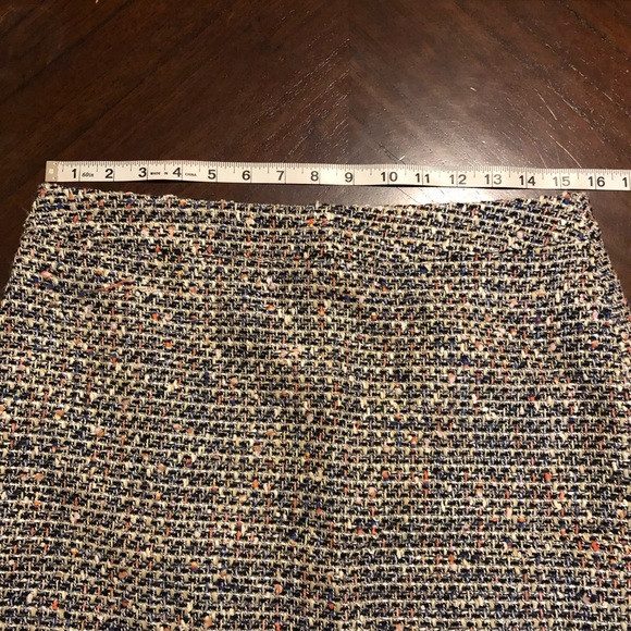 Cynthia Rowley Tweed Multi Colored Pencil Skirt - Picture 6 of 12